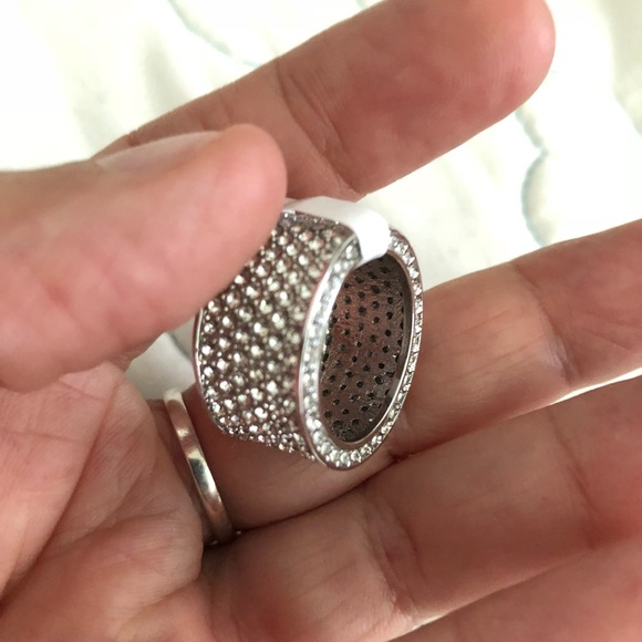 Beautiful ring white gold filled Swarovski - Picture 4 of 6